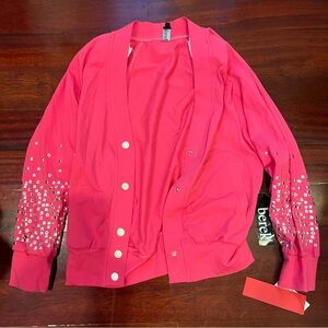 Berek Hot pink T shirt with matching Jacket size medium